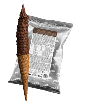 lody świderki o smaku czekoladowym marki LYKKE
