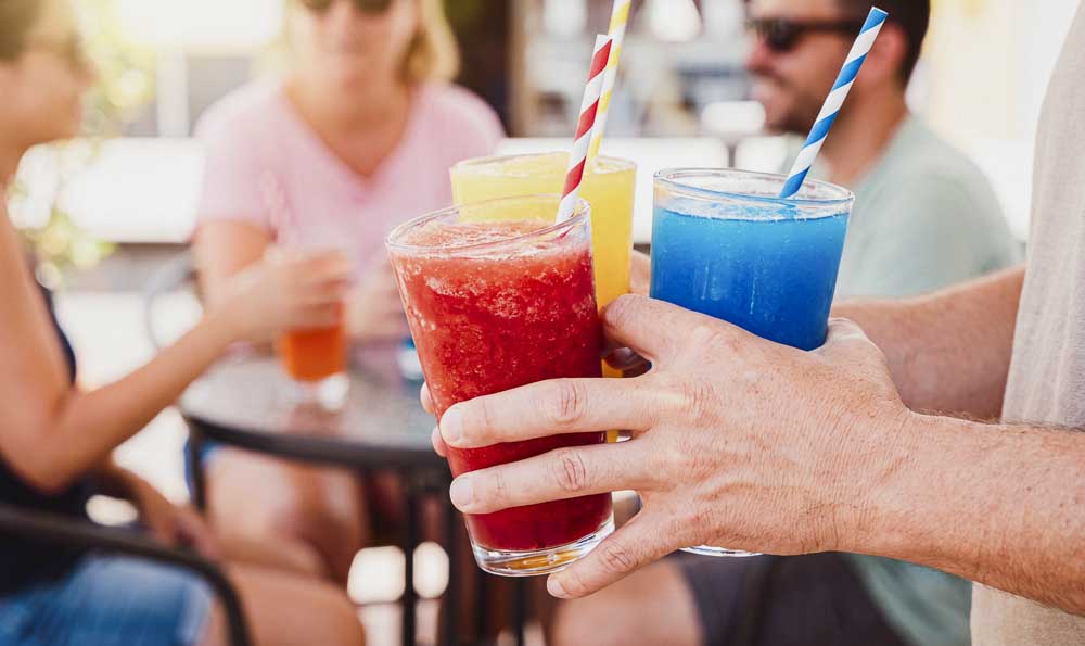 granita z profesjonalnej maszyny do granity Maszyna do granity jako dodatkowe źródło przychodu